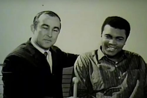 Muhammad Ali was once knocked out by a North Dakota blizzard, then did a TV interview about it